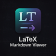 Ikona programu: LaTeX Markdown Viewer