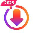 Programın simgesi: Reels Downloader - Story …