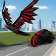 US Police Spy Crow Transforming Robot Bike 2018 icon