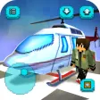 Helicopter Craft: Flying  Crafting Game 2020