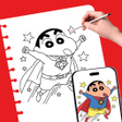 Programın simgesi: Anime Sketch: Cute Drawin…