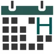 أيقونة البرنامج: Hijri Gregorian Calendar