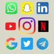 プログラムのアイコン：All Social Media Networks…