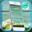 프로그램 아이콘: Cyan Wooden Launcher Them…