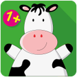 أيقونة البرنامج: Moo & animals - kids game…