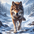 Symbol des Programms: Wolf Simulator Animal 3D …