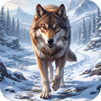 Icon of program: Wolf Simulator Animal 3D …