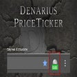 Simple Denarius Ticker