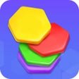 Иконка программы: HexaBloom: Puzzle Fusion