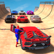 Ícone do programa: Superhero Car: Mega Ramp …