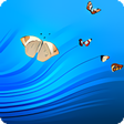 Symbol des Programms: 3D Desktop Butterflies Sc…