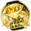Gold Diamond Launcher Theme Li