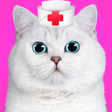 Ikon program: Cat Games: Pet Doctor Den…
