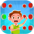 أيقونة البرنامج: 100 mystery buttons chall…