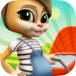 Programikonen: Pregnant Talking Cat Emma