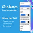 ไอคอนของโปรแกรม: Clip Note