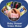 Baby Shower video maker with s