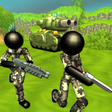 Иконка программы: Stickman Tank Battle Simu…