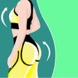 ไอคอนของโปรแกรม: Lazy Workout: Lean Fitnes…
