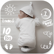 Icon of program: Baby Pics Milestone  Stic…