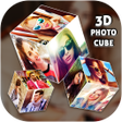 Icon of program: 3D Photo Cube Live Wallpa…