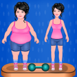 プログラムのアイコン：Fat To Slim Fitness Girl …