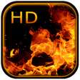 Иконка программы: Burning flame Live Wallpa…