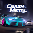 أيقونة البرنامج: CrashMetal 3D Car Racing …