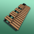 プログラムのアイコン：Xylophone 3D