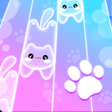 プログラムのアイコン：Magic Cats Piano - Cute M…