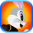 A Super Hero Rabbit Dash Jump Flying Fun Race Game