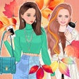 Ikona programu: Autumn fashion dress up g…