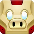 أيقونة البرنامج: Iron Pig : Sky Wars of St…
