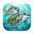 Icoon van programma: Big Sea Fish