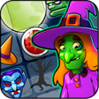 プログラムのアイコン：Halloween Witch Puzzle Wo…