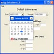 Programın simgesi: Age Calculator