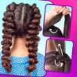 Ícone do programa: Easy Hairstyles Step by S…