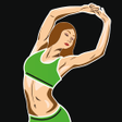 プログラムのアイコン：Stretching exercise. Flex…