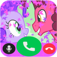 Icon of program: My pony : cool fake call …