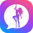 プログラムのアイコン：VCall - Random Live Video…