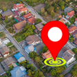 プログラムのアイコン：GPS Satellite View-Road M…