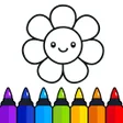 أيقونة البرنامج: Baby Coloring games for k…