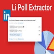 Ikon program: LinkedIn Poll Extractor