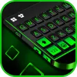 Neon Black Business Keyboard Theme