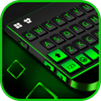 Neon Black Business Keyboard Theme