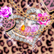 Icon of program: Leopard Hearts Wallpaper …