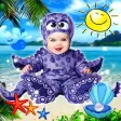Cute Baby Photo Montage