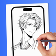 أيقونة البرنامج: AR Drawing - Trace to Ske…