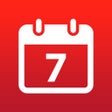 Cal List - Calendar in a list icon
