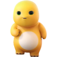 Ikona programu: Yellow Dino Stickers for …